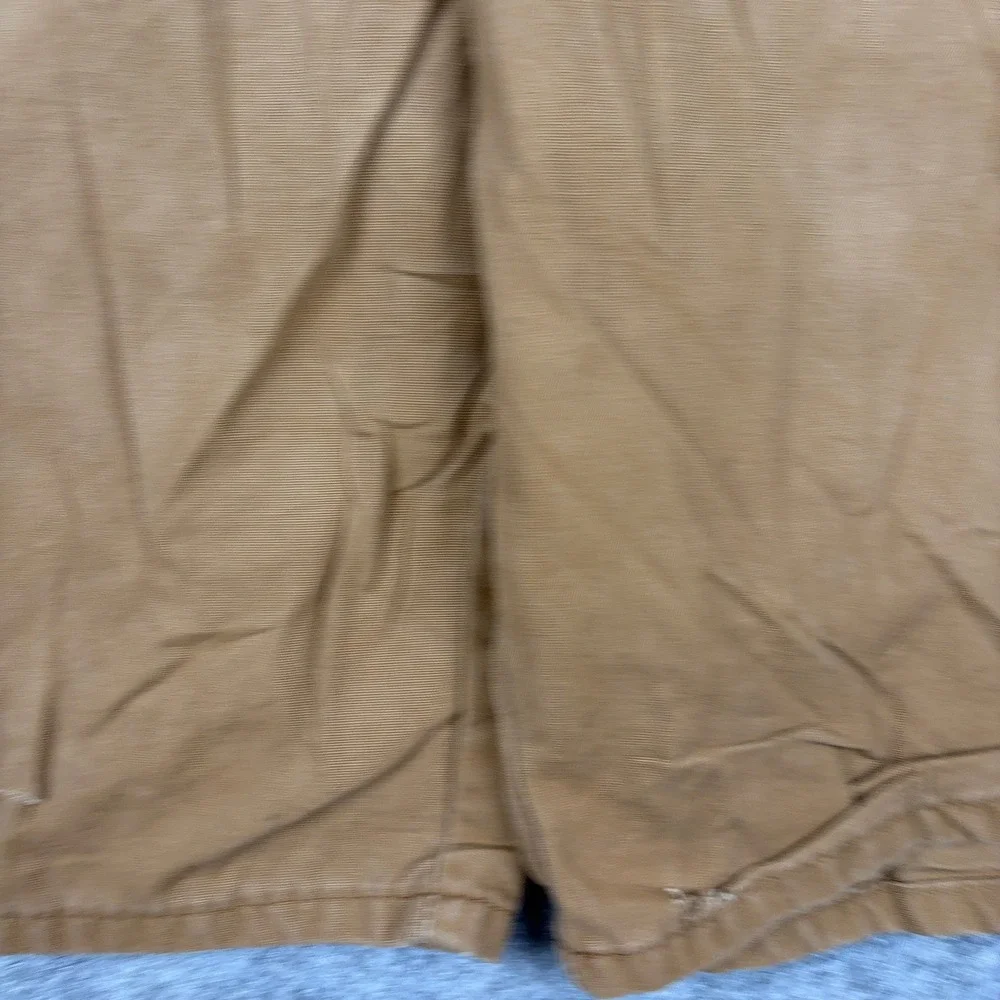 Dickies Canvas Work Shorts Mens 40 Brown Relaxed Fit Utility Rugged Workwear